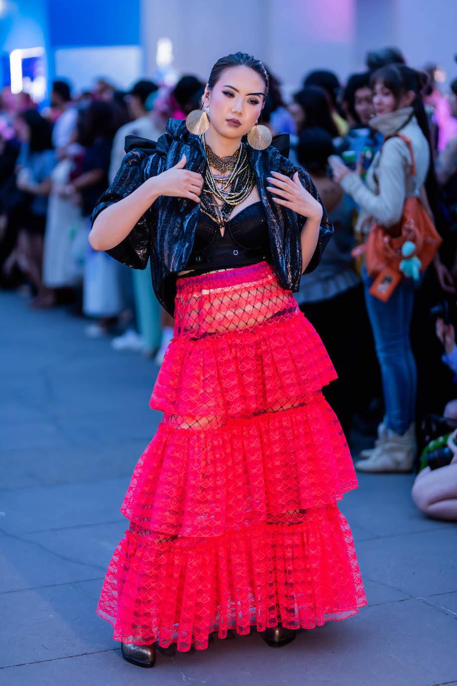 Fernanda Covarrubias at the Neo Culture Runway — PayPal Melbourne Fashion Festival 2026