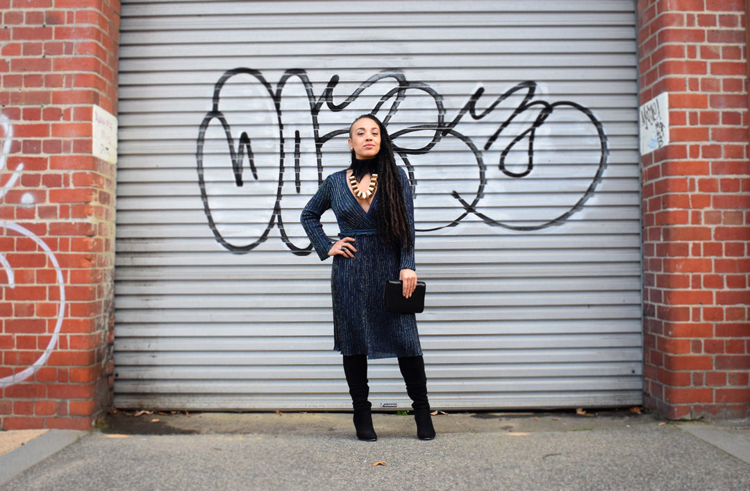 How To Find The Perfect Midi Dress For You and Rock It! MISSONI Dress.