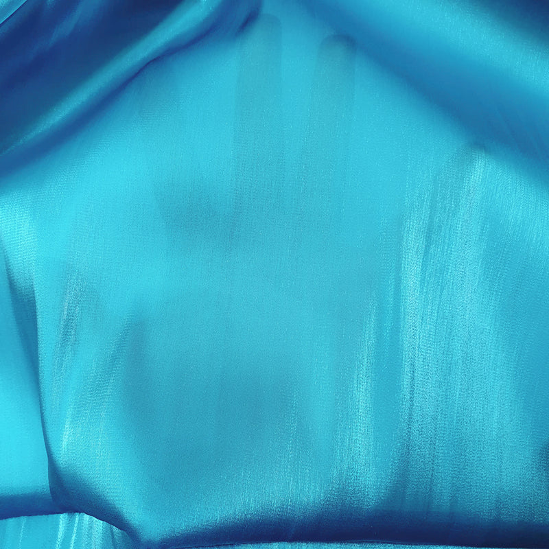 Jolly Dress Turquoise Organza