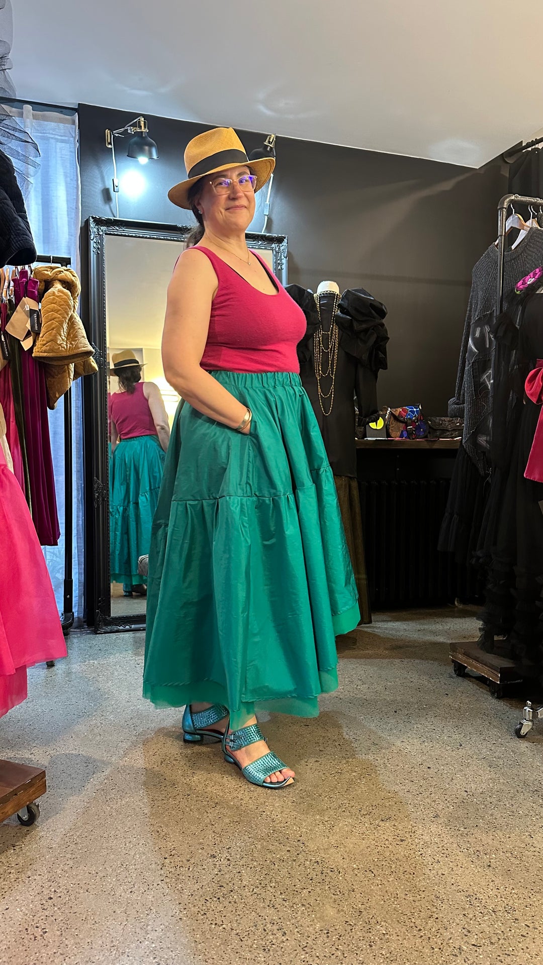 Valentina Skirt Silk