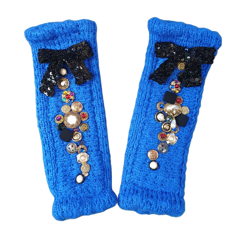 Embroidered Heritage Mittens