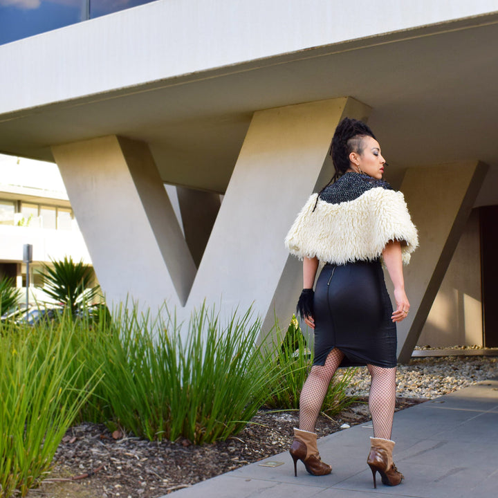 Agnes Wool Cape