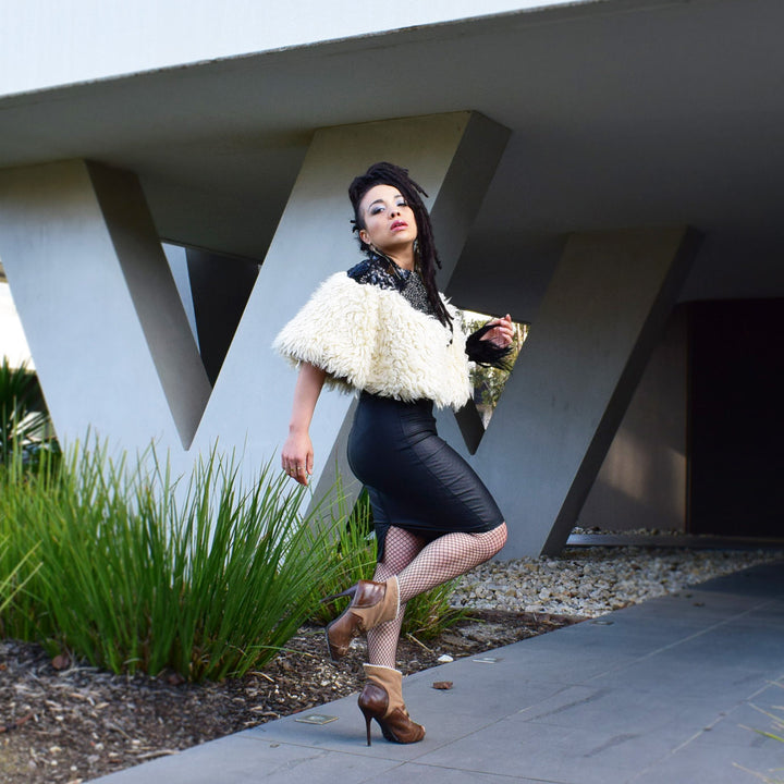 Agnes Wool Cape