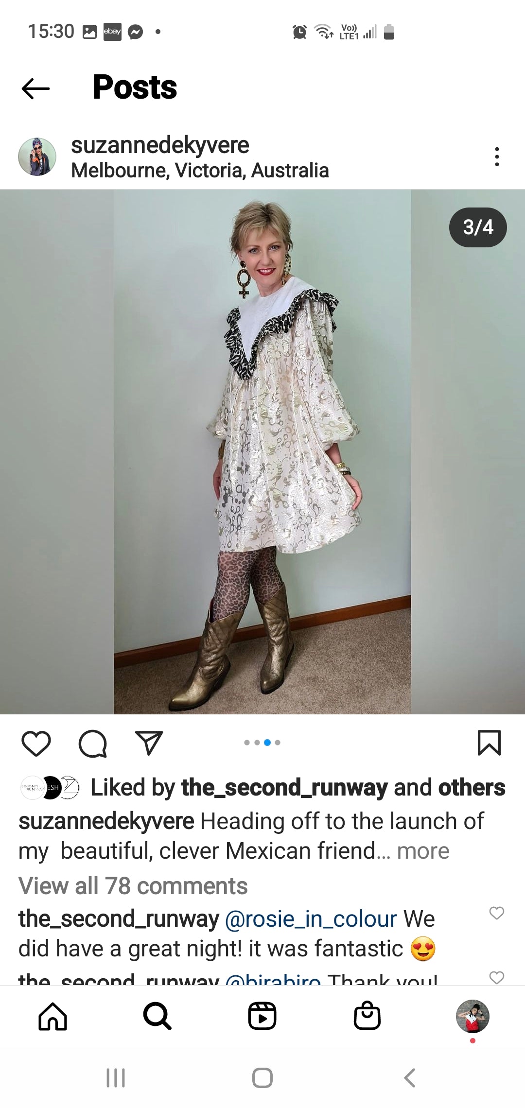 Dazzling Dress. Brocade Silk
