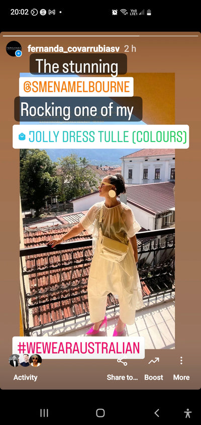 Jolly Dress Tulle (Colours)