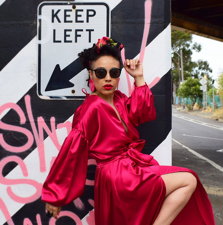 Forever Dress Satin