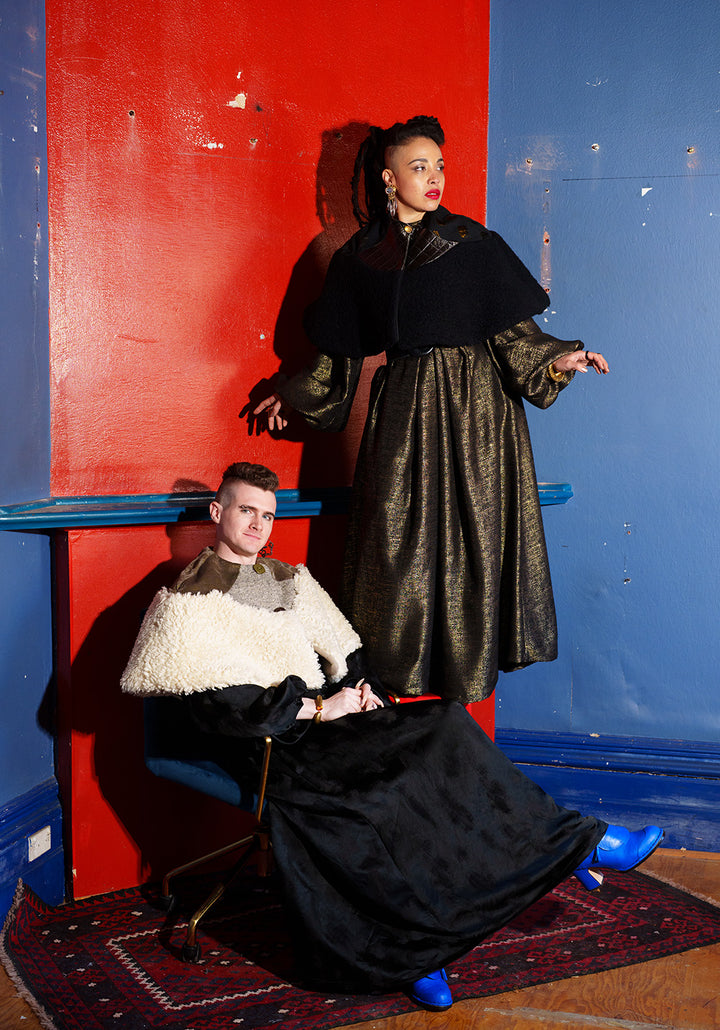 Agnes Wool Cape