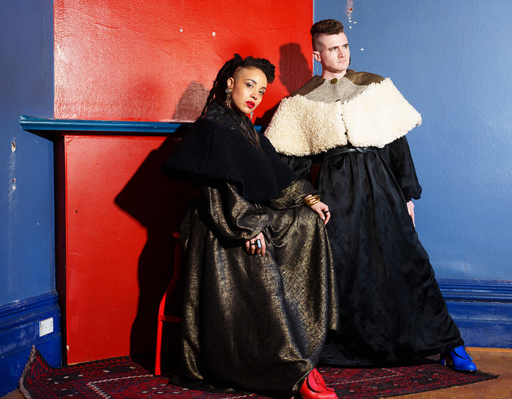 Agnes Wool Cape